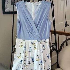 Chetta B sail boat dress